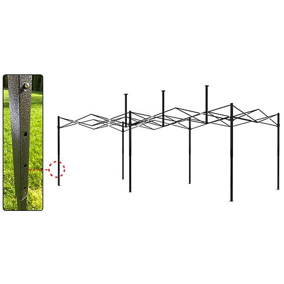 Express Trade Pavilion - 3x6 m - Green