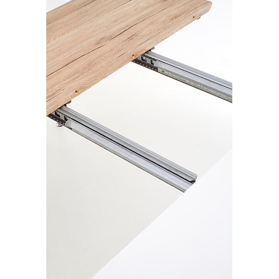 Extendable Table CALIBER White / San Remo Oak (1p=1pc)