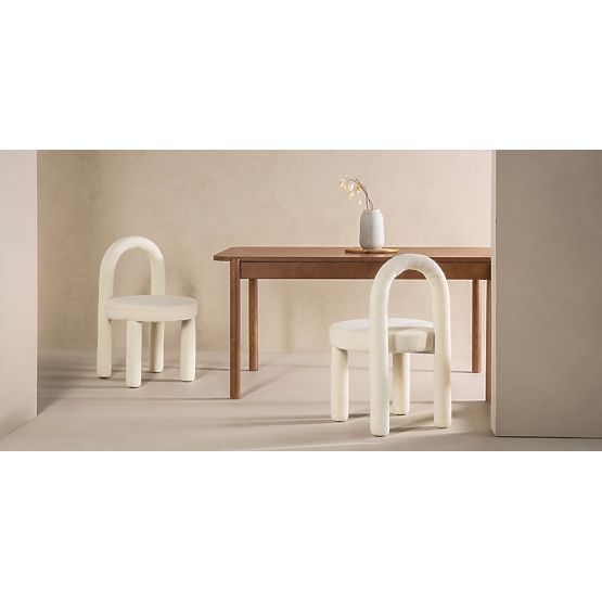 Extendable Table Iselio 160-200 cm, Rectangular, Brown