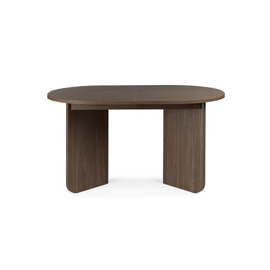 Extendable Table Mou 140-200 cm, Lincoln Walnut, Oval Top