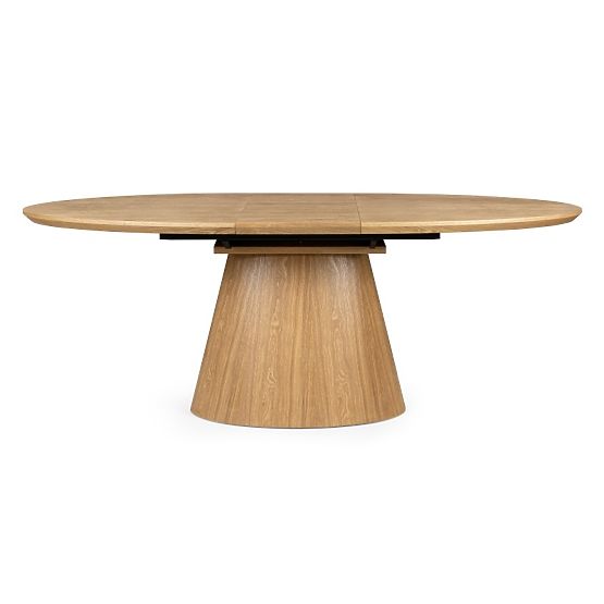 Extendable Table Solan 160-200 cm, Oval, Natural
