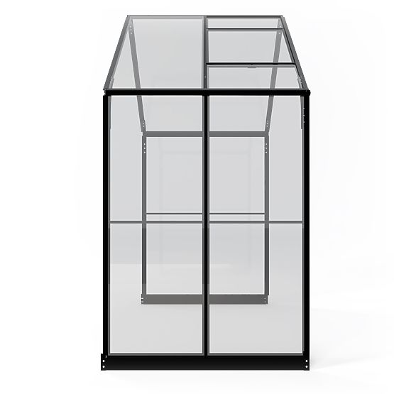 Extension Module for Royal Green Standard Garden Greenhouse, 4.1 m², 4 mm Tempered Glass, Aluminum