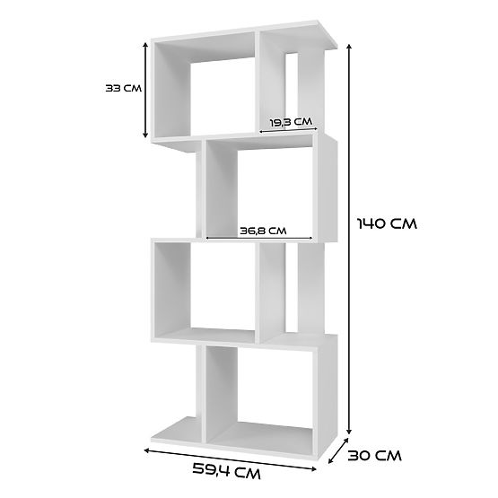 Fiesta 4P Shelf WHITE