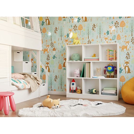 Fiesta 8P White Shelf