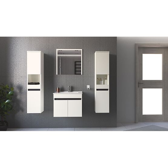 FIGARO Cabinet Under Sink 60/2D White (1p=1pc)