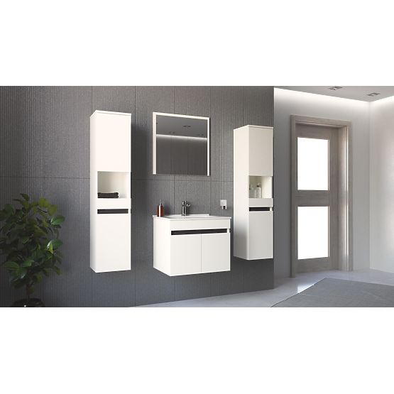 FIGARO Cabinet Under Sink 60/2D White (1p=1pc)