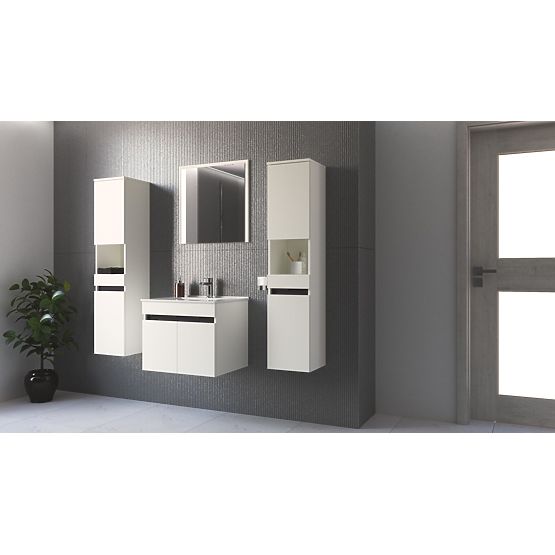 FIGARO Cabinet Under Sink 60/2D White (1p=1pc)