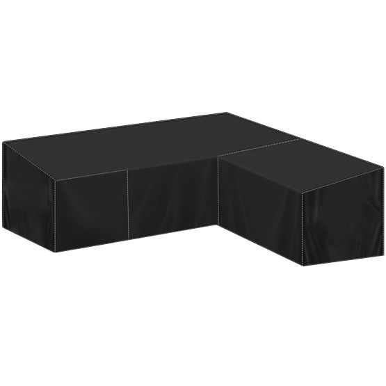 Florencja Garden Furniture Set Gray Sofa Ottoman