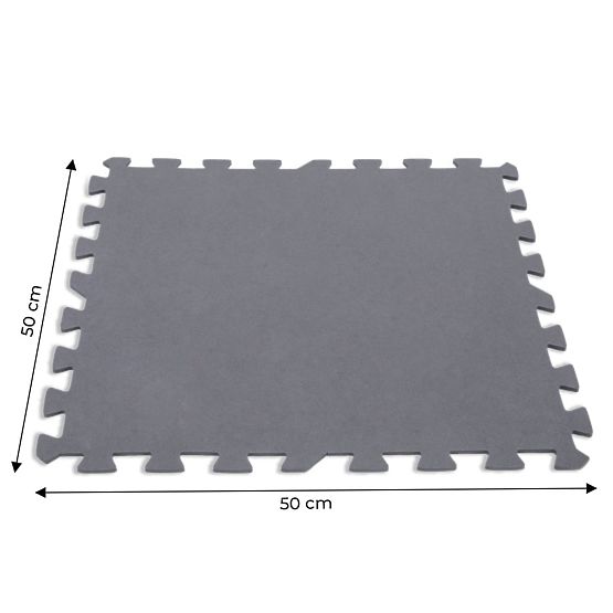 Foam Puzzle Mat 50x50cm 8 Pieces for Pool INTEX 29084
