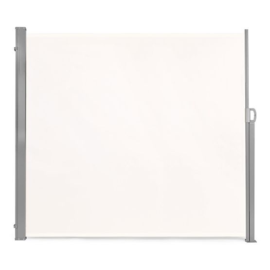 Folding Awning 300x200 cm Side Screen for Garden and Terrace Beige