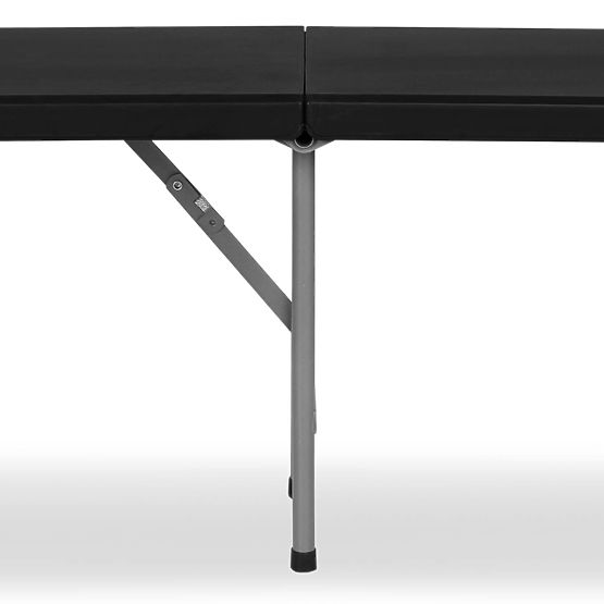 Folding Catering Bench 180 cm Black