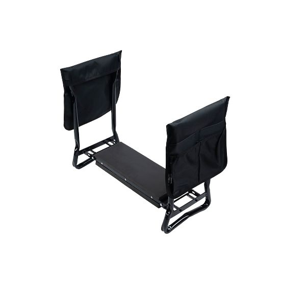 Folding Kneeling Stool for Gardening with Tool Belt and 2 Organizers