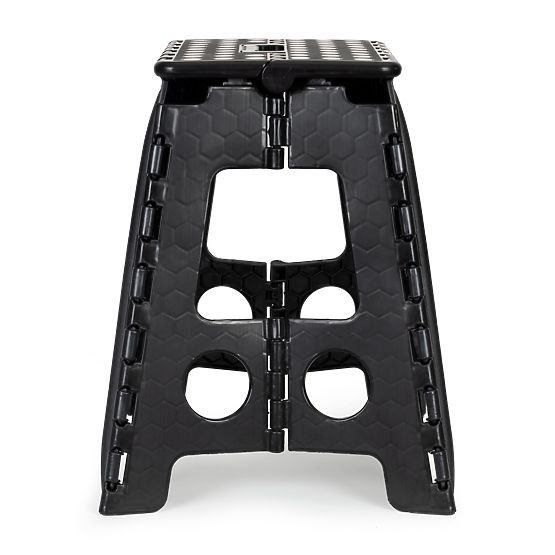 Folding Step Stool 1-Step Plastic 39 cm