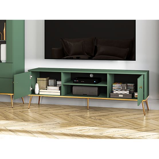 Forest TV table - green