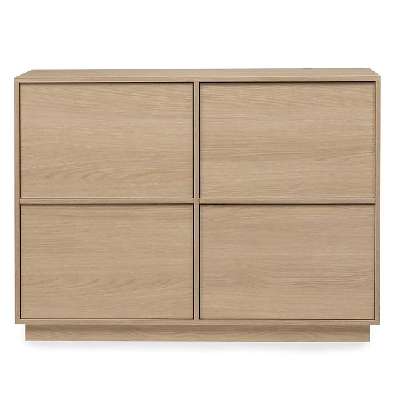 Four-Door Japandi Sideboard in Lindberg Oak