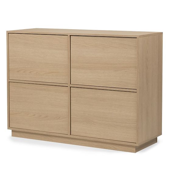 Four-Door Japandi Sideboard in Lindberg Oak