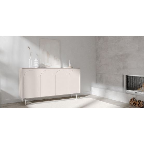 Four-Door Sideboard Helene, Cashmere