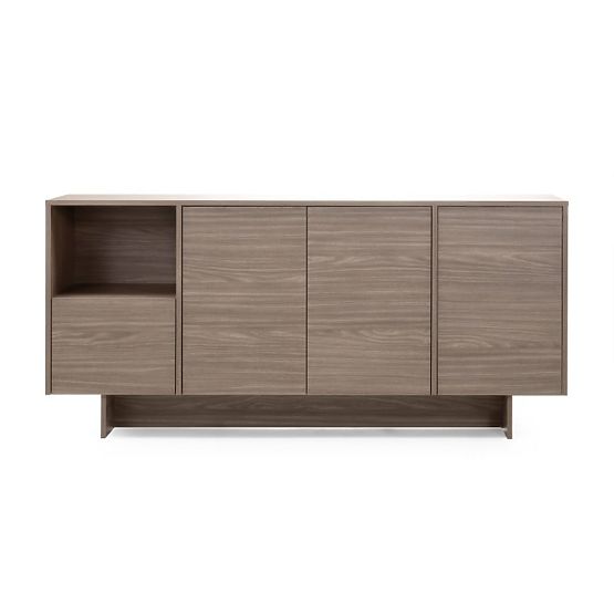 Four-Door Sideboard Kanso, Pearl Oak