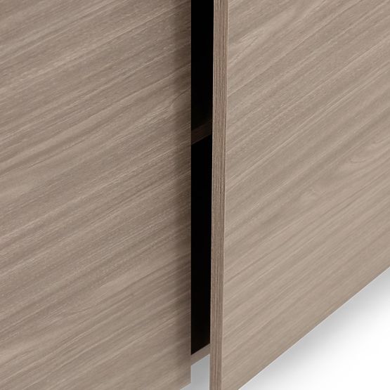 Four-Door Sideboard Kanso, Pearl Oak