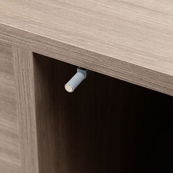 Four-Door Sideboard Kanso, Pearl Oak