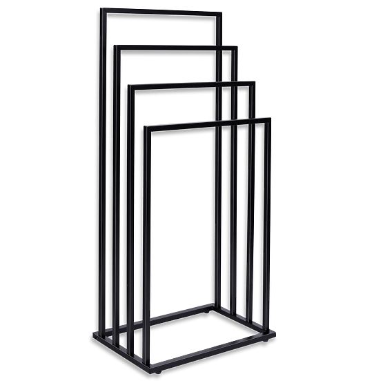 Four-Level Towel Rack NELI Black