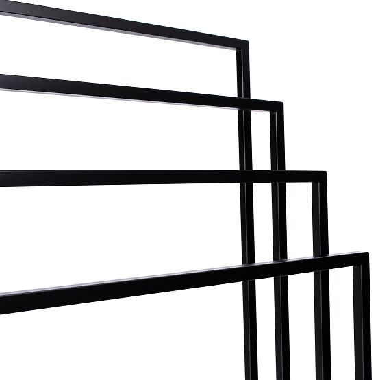 Four-Level Towel Rack NELI Black