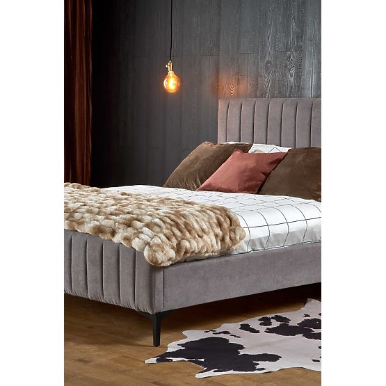 FRANCESCA 160, bed, light gray (3p=1pc)