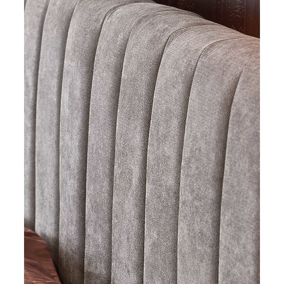 FRANCESCA 160, bed, light gray (3p=1pc)