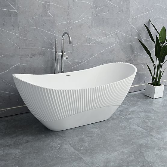 Freestanding Acrylic Bathtub ATENA 170