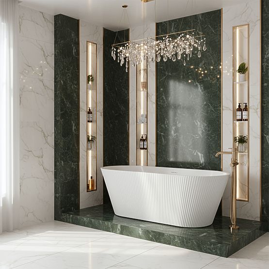 Freestanding Acrylic Bathtub OFELIA 170