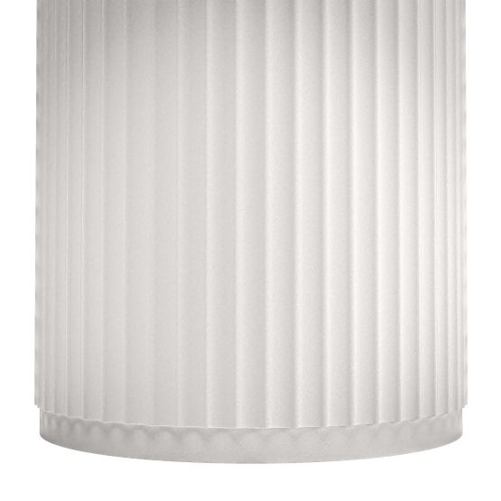 Freestanding Washbasin Ciriola, Composite, 45x90 cm, White, Grooved