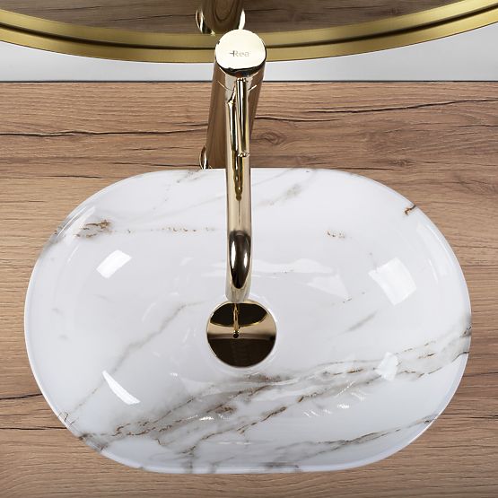 Furniture Washbasin Rea AMELIA MINI AIAX SHINY