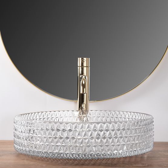 Furniture Washbasin Rea Cristal Transparent 39