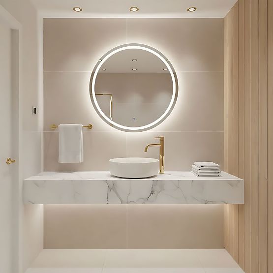 Furniture Washbasin Rea SAMI ECRU SHINY