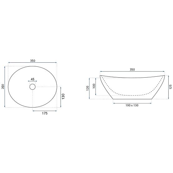 Furniture Washbasin Rea Sofia Mini Kashmir