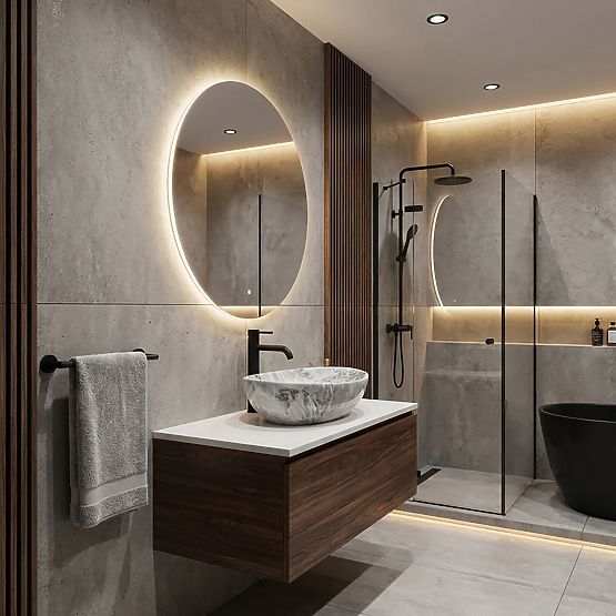 Furniture Washbasin Rea Sofia Stone