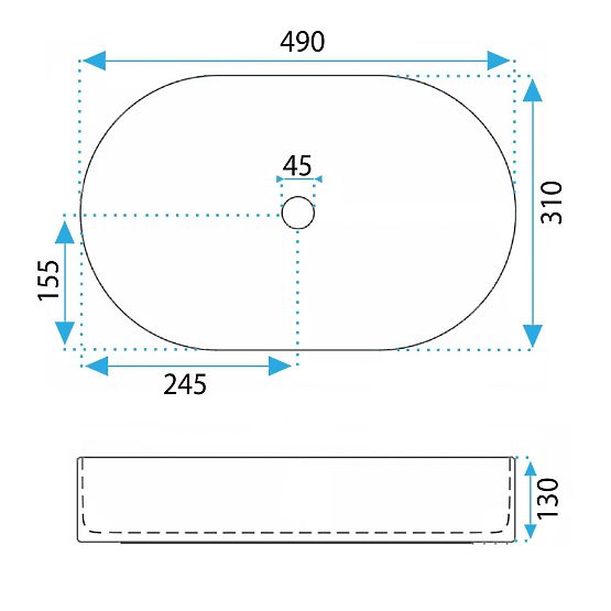 Furniture Washbasin Rea Vanda Pistachio Matt
