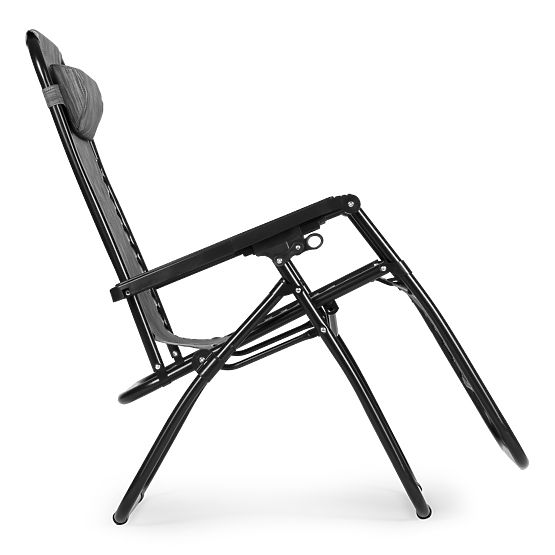 Garden Beach Chair with Adjustable Backrest ZERO GRAVITY ModernHome - Gray