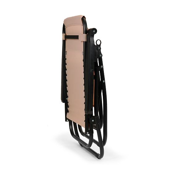 Garden Beach Lounger with Adjustable Backrest ZERO GRAVITY ModernHome - Beige