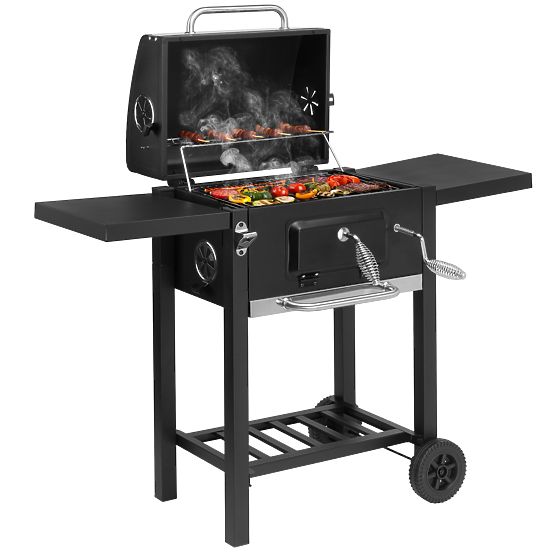 Garden Carbon Grill CARBON Black