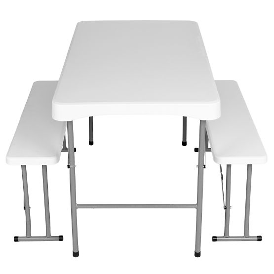 Garden Catering Set STANLEY Table + 2 Benches