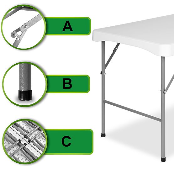 Garden Catering Set STANLEY Table + 2 Benches