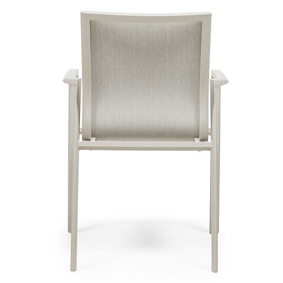 Garden Chair Canelli Aluminum, Light Beige