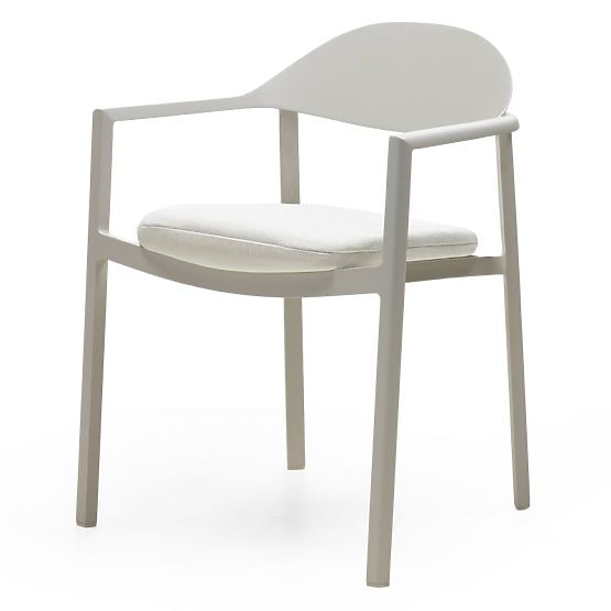 Garden Chair Marinelli II, Aluminum, Light Beige