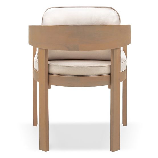 Garden Chair Satori Acacia Wood FSC, Teak Look, Beige
