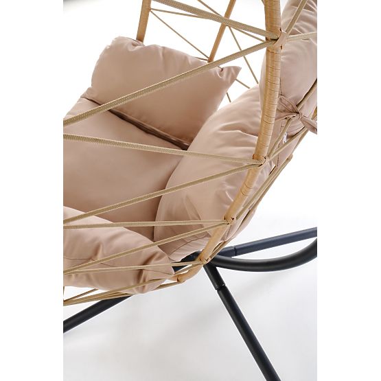 Garden Chair SNAKE, Natural / Beige
