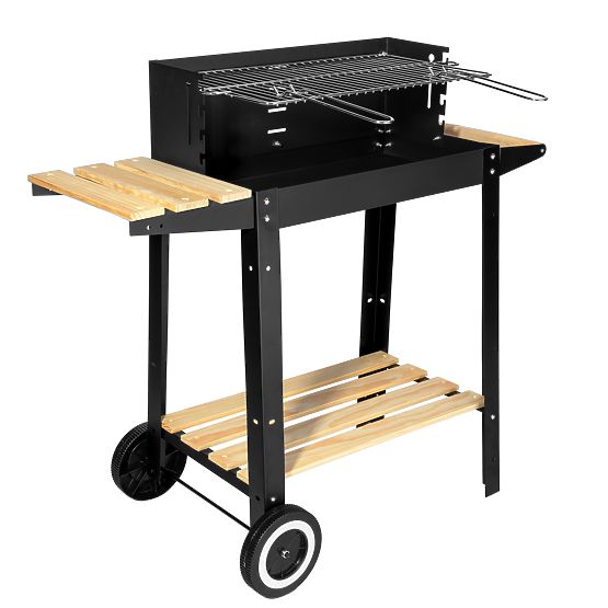 Garden Charcoal Grill PARIL on Wheels