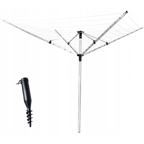 Garden Clothes Dryer 260 cm + Drill
