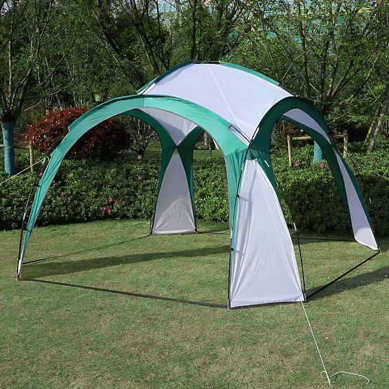 Garden Event Pavilion Tent for Picnic + Bag ModernHome - Green