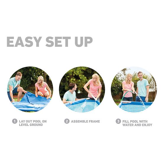Garden Frame Pool 450x220x84 7127L INTEX 28273